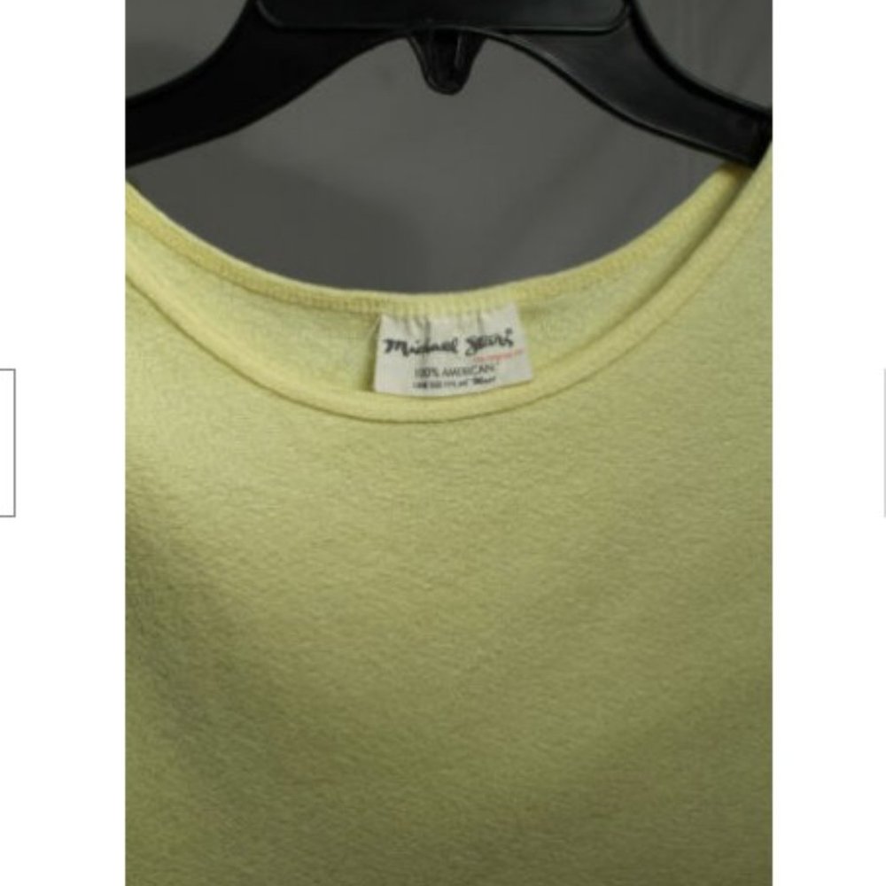 Michael Stars Yellow Sleeveless Shell Original Tee - Picture 5 of 5